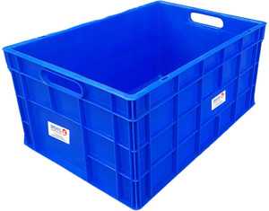 Singhal Plastic Heavy Duty Multipurpose Rectangular Storage Box Crates ...