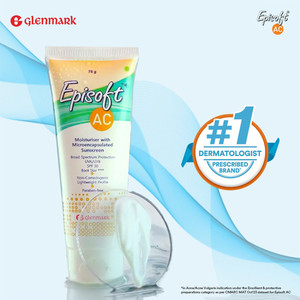 Episoft Sunscreen - SPF 30 AC_ Moisturizer, for All skin types - Price ...