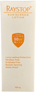 RAYSTOP Sunscreen - SPF 50 PA+++ Sunscreen Lotion SPF 50 - Price in ...