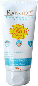 RAYSTOP Sunscreen - SPF 50 PA+++ SUNSCREEN LOTION 50g - Price in India ...