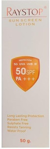 RAYSTOP Sunscreen - SPF 50+++ PA++++ SUN SCREEN LOTION - Price in India ...