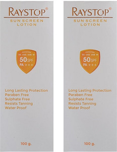 RAYSTOP Sunscreen - SPF 50 PA+++ Sunscreen Lotion (New) - Price in ...