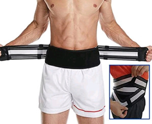 SNAKX Men Sacroiliac SI Joint Hip Support Belt for Pain Relief Lower ...