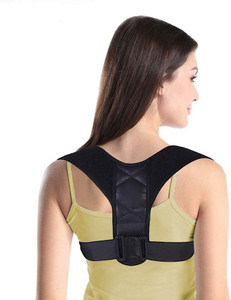 FRENDZO Back Brace Posture Support Belt For Gym, Sports, Workout ...