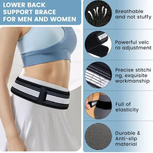 SNAKX Sacroiliac SI Joint Hip Belt Lower Back Support Brace for Men and ...