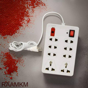 GreenLove OG_M_983_8 SOCKET 2 SWITCHES EXTENSION CORD/ EXTENSION BOARD ...