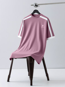 Jump Cuts Colorblock Men Round Neck Brown T-Shirt - Buy Jump Cuts ...