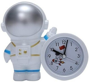 PaxMore Analog ™Astronauts Spaceman Alarm Table Clock for Kids Room ...
