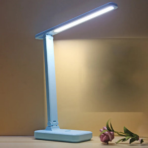 AKR Powerful Rechargeable LED Touch On/Off Switch Desk Lamp Study Lamp ...