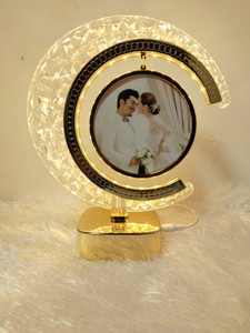 Motivatebox LED Crystal Moon LAMP Photo Frame for Gifting, Surprise and ...