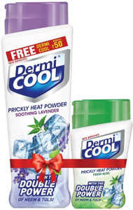 Dermi Cool Prickly Heat Powder Soothing Lavender 150g - Price in India ...