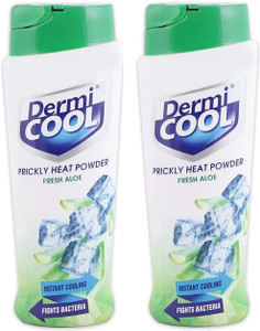 Dermi Cool Prickly Heat Powder Fresh Aloe - 2 x 150 g Packs - Price in ...
