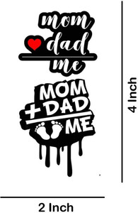 voorkoms Mom Dad And Me Tattoo Temporary Tattoo Stickers For Male And ...