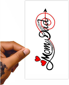 voorkoms Mom Dad With Arrow And Love sticker art work - Price in India ...