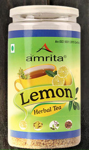 Amrita Naturals Lemon Flavoured Green Tea (1Kg.) Green Tea Plastic ...