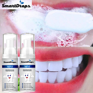 smartdrops Whitening toothpaste to remove stains, mousse, foam teeth ...