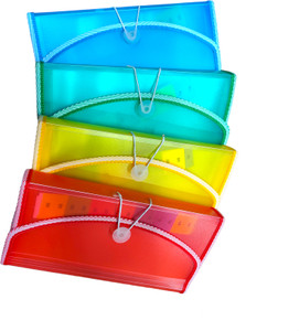 CAMPIO Expanding Cheque Book Holder Case Pouch, 12 Pocket Passbook ...