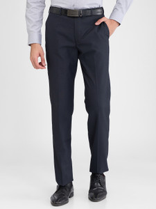 PARK AVENUE Regular Fit Men Dark Blue Trousers - Buy PARK AVENUE ...