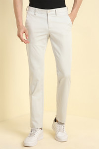 Allen Solly Regular Fit Men Grey Trousers - Buy Allen Solly Regular Fit ...