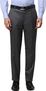 Raymond Slim Fit Men Grey Trousers - Buy Raymond Slim Fit Men Grey ...