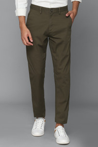 Allen Solly Regular Fit Men Brown Trousers - Buy Allen Solly Regular ...