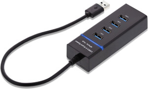 thumbnail image 2 of High Speed 4-Port USB 3.0 Hub - Multi Splitter For Desktop, Laptop, PC - Slim Design 2 of 5