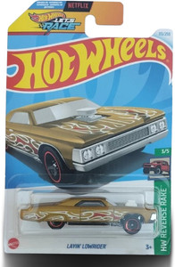 HOT WHEELS C4982 LAYIN LOWRIDER 3/5 HW REVERSE RAKE 112/250 - C4982 ...