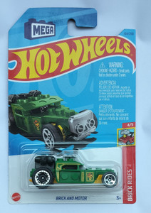 HOT WHEELS BRICK RIDES 4/5 BRICK AND MOTOR 2023 EDITION - BRICK RIDES 4 ...