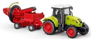 Indusbay Inertia Friction Powered Farm Tractor With Harvester Trolley