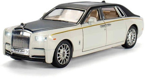 Le kit monté de la Rolls Royce 1905 miniature par Airfix au 1/32e