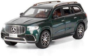 Voiture Miniature 1:24 Mercedes-Benz AMG GLS63 - Diecast Avec Sons Et Lumières, Jouet Pour Enfants