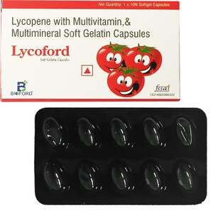 bioford Lycoford Soft Gelatin Capsules with Multivitamin ...