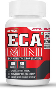NutriJa ECA MINI STACK : Ephedra, Caffeine, Yohimbine - 120 Capsules ...