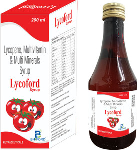 bioford Lycoford Multivitamin & Multi Minerals Syrup 200ML Price in ...