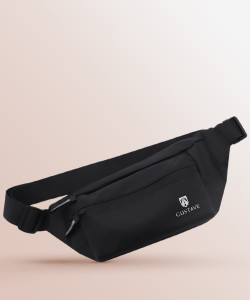 GUSTAVE Large Fanny Pack - Waterproof Crossbody Sling Bag For Men, Travel, Running & Outdoor Activities