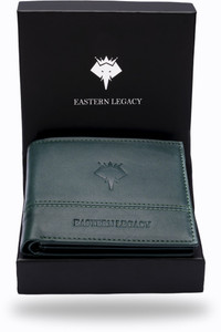 Eastern Legacy Men Green Genuine Leather Wallet Green - Price in India ...