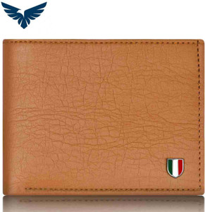 Ibex Men's Casual Artificial Leather Wallet - Brown, 5+ Card Slots, Compact Bi-Fold - View #4