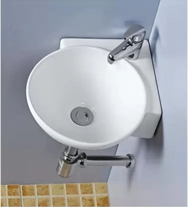 Small Hand Rinse Basin Greenord Ceramic small corner hand wash basin for Bathroom (14