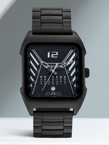 Fastrack NP3249NM01 Fastrack Gamify Black Dial Black MetalStrap Analog ...