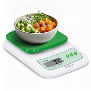 dokro Kitchen Scale, High precision sensors, TARE function, 1g-10Kg ...