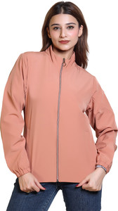 FASHIONLINE BY AZF Trendy zipper windcheater jacket Solid Women Wind ...