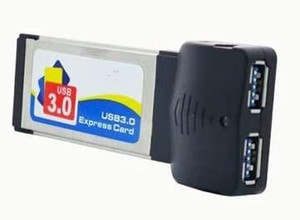 TECHGEAR 2 Ports USB 3.0 Express PCMCIA Card for Laptop Worldwide ...