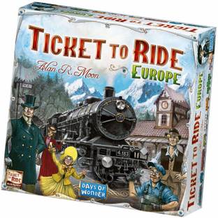 Asmodee Ticket to Ride Europe Party & Fun Board Game