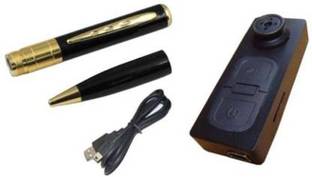 Sattobision HD Video CCTV Button Hidden Camera with HD Pen Security Camera