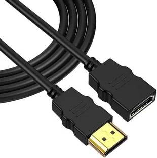 Ultrabytes TV-out Cable HDMI Male to Female Extension Cable Support 4K 3D