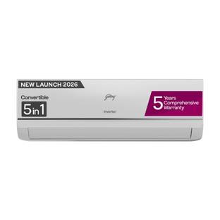 Godrej 2026 Model 1 Ton 3 Star Split Inverter with 5-in-1 convertible | AI Powered| Heavy Duty Cooling at 52 degree cels