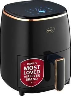Pigeon Healthifry+ with 360 High Speed Air Circulation Technology 1200 W with Non-Stick Basket - Grey Air Fryer