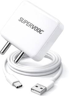 MAK 65 W Supercharge 6 A Wall Charger for Mobile with Detachable Cable