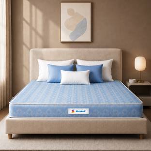 Sleepwell Dual, Reversible Soft & Firm Sides, Resitec Core, Spine Align, Anti-Microbial 4 inch Queen High Density (HD) F