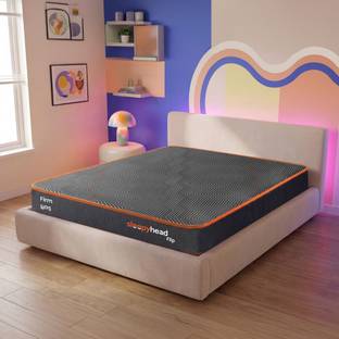 Sleepyhead Flip Designed by Duroflex - Premium Dual Sided with Firm & Medium Soft Sides 5 inch Single High Density (HD) 